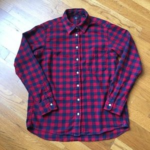 Uniqlo Flannels Plaids Shirts